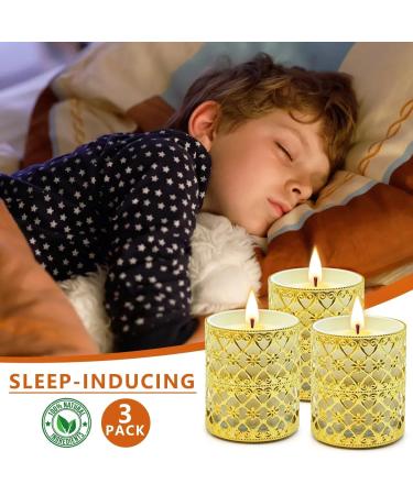 Fragrance Candle Gift Set for Women - 6 Large Soy Wax Candles 200 Hours Burn Time Perfect Valentine's Day Gift in Elegant White Glass - Buy Online on SooperMarket.com