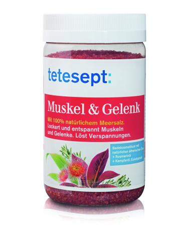 tetesept muscle and joint sea salt 1 pack (1 x 750 g)