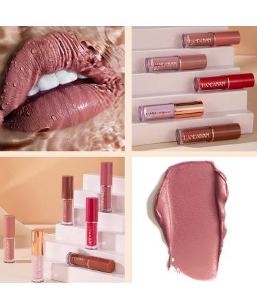 Skynest 12 Colors Lipstick Set - Velvety Matte Finish Lip Gloss Moisturizing & Perfect Gift Box for Every Occasion - Buy Online on SooperMarket.com