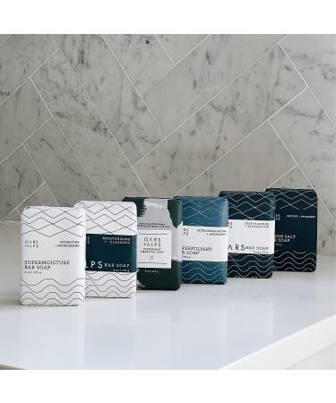 Oars + Alps Supermoisture Bar Soap with Shea Butter, Coconut Oil, Jojoba Oil - Vegan & Gluten Free - Buy Online on SooperMarket.com