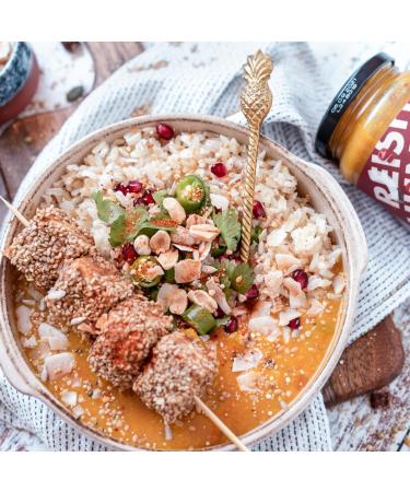 Reishung Organic Coconut Curry Sauce 325ml - Vegan Gluten-Free Versatile for Rice & Pasta - Trial Set & Variety Sizes Available - Buy Online on SooperMarket.com