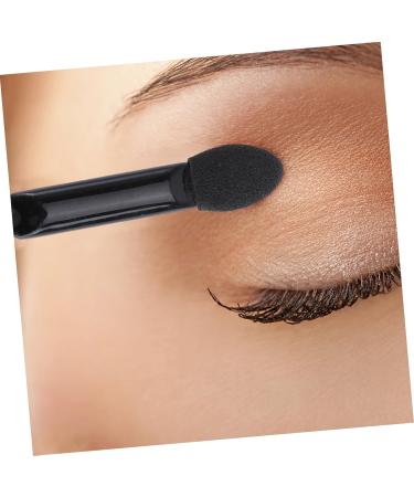 FOYTOKI 10pcs Eye Shadow Sponge Applicator Maquillaje Fard Eyeshadow Dual Sides Eyeshadow Black - Buy Online on SooperMarket.com