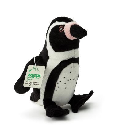Zappi Co Ultra Soft Humboldt Penguin Plush Toy (23cm Height) - 100% Recycled Eco-Friendly Newborn Gift Realistic Lifelike
