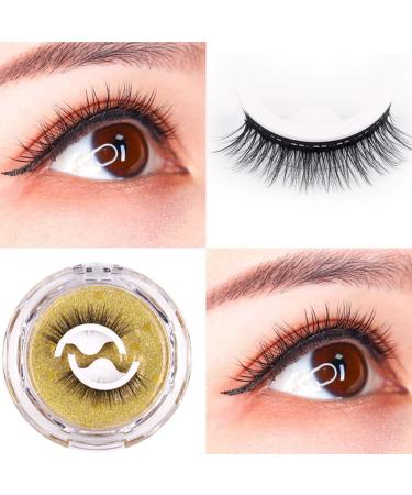 BOKIOESDE Cross Simulated Eyelashes Adapting False And False Easily Removed Multiple Styles Natural Double Repeatedly Non Two pair W12 - Buy Online on SooperMarket.com