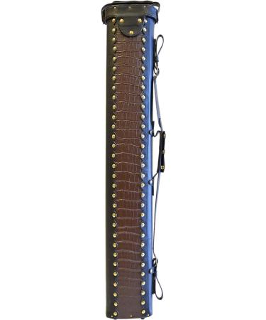 2x2/2x4 Hard Premium Pool Cue Case | Billiard Stick Carrying Case | Spring Loaded | Brown - Buy Online on SooperMarket.com