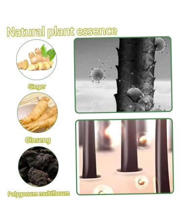 Buy 10 PCS Natural Bubble Hair Dye - Long-lasting Plant Extract Shampoo for Grey Hair - Black Teal Color for Women & Home Salons - Buy Online on SooperMarket.com