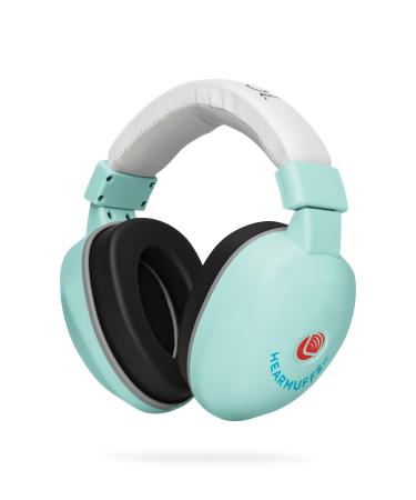 Lucid Audio HearMuffs Baby Hearing Protection (Over-The-Ear Sound Protection Ear Muffs Infant/Toddler/Child) (Spa Green), One Size