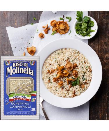 Carnaroli Riso di Molinella 2.2 Lb - Pack of 2 | Premium Italian Rice - Buy Online on SooperMarket.com
