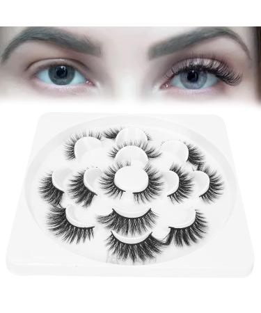 7 Pairs Reusable Thick Curly False Eyelashes Set - Enhance Your Look | International Shipping Available - Buy Online on SooperMarket.com