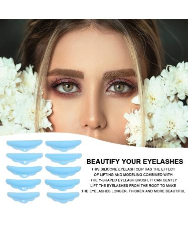 20pcs Silicone Eyelash Curlers - Reusable Wave Pads & Brushes for Stunning Eyelash Lifting | 5 Sizes | Beauty Tool Set - Buy Online on SooperMarket.com