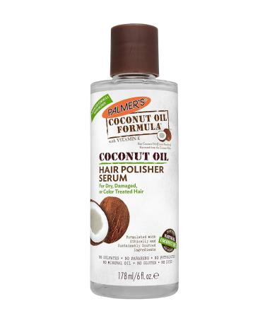 Palmers Coconut Oil Hair Polisher Serum 6oz x 2 - Hydrating Hair Treatment - Buy Online on SooperMarket.com