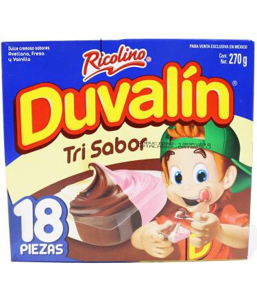 Duvalin Bundle: 18 Count Tri-Flavor Pack - Vanilla Hazelnut, Strawberry Hazelnut, Strawberry Vanilla - 4 Unique Boxes - Buy Online on SooperMarket.com