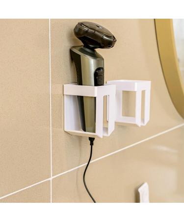 Frotox Space-Saving Holder for Electric Shavers | Durable Multi-Purpose Razor Stand | Easy Install Plastic Shaving Rack - Buy Online on SooperMarket.com