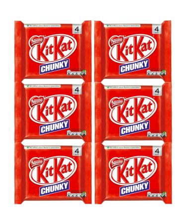 Chocolate Bar Bundle With Kit Kat Chunky 4 x 32g (6 Pack)