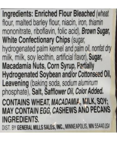 Betty Crocker White Chip Macadamia Cookie Mix 14 Oz (3 Pack) - Delicious Homemade Cookies - Buy Online on SooperMarket.com
