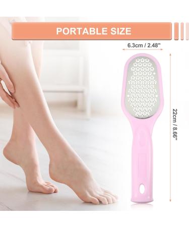 VOCOSTE Foot File Foot Rasp Stainless Steel Pedicure Scraper 8.66" Pink - Buy Online on SooperMarket.com