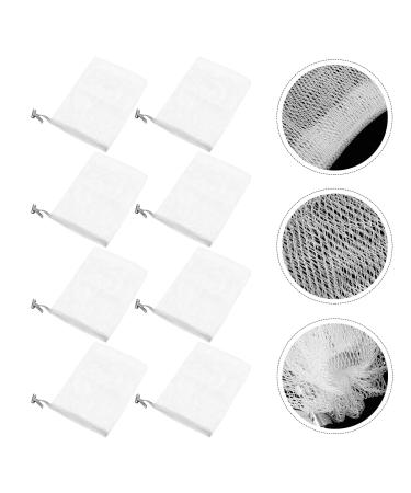 Buy NOLITOY 8pcs Exfoliating Soap Pouch - Dark Grey Facial Cleaning & Bath Scrubber | International Shipping - Buy Online on SooperMarket.com