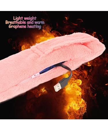 Electric Heating Scarf | 45 Washable Neck Warmer | Pain Relief for Men & Women - Buy Online on SooperMarket.com