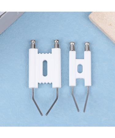 Rudfuz Universal H-Type Ignition Electrodes for Oil Burners - Ceramic Double Pencil & Siamesian Pins | Reliable Ignition Solutions - Buy Online on SooperMarket.com