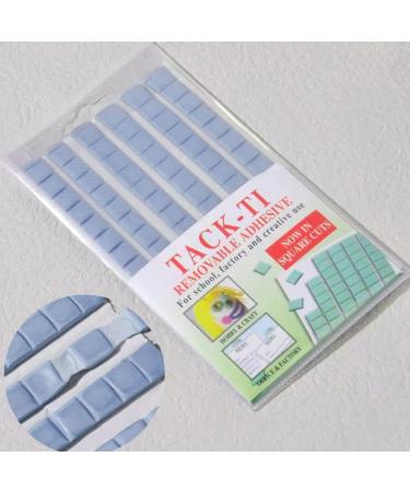 Practical Nail Art Clay Reusable False Nail Tips Sticky Adhesive Poster Putty Removable Tacky Putty For Hanging Poster Removable False Nail Tip Sticky Reusable Nail Art Clay For Diy Practice Manicure blue