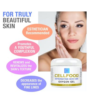 Cellfood Oxygen Gel SKIN CARE - 2 Fl Oz. - Buy Online on SooperMarket.com