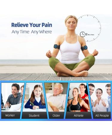 Keecham Tens Unit: Back Pain Relief Muscle Stimulator | Fast & Effective Pain Relief - Buy Online on SooperMarket.com