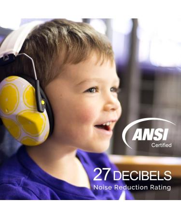 Muted Designer Hearing Protection for Infants & Kids - Adjustable Children's Ear Muffs from Toddler to Teen One Size Robot Blue - Buy Online on SooperMarket.com