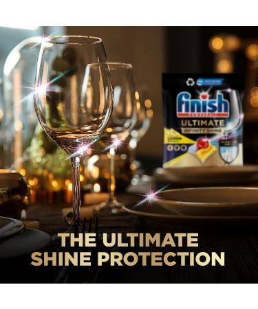 Bundle of Finish Ultimate Infinity Shine Dishwasher Tablets Bulk Scent : Lemon Size : 100 Dishwasher tabs + Finish Dishwasher Cleaner Twin Pack Original Pack of 2 2 x 250 ml - Buy Online on SooperMarket.com