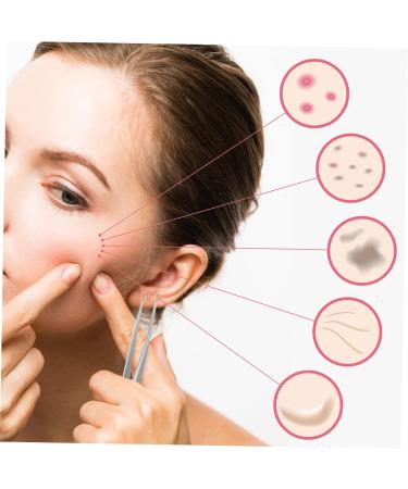 POPETPOP 1pc Clip Pimple Tweezers Blemish Remover Beauty Tweezers Eyebrow Tweezers Whitehead Extractor Comedone Extractor Tool Nasal Hair Clippers Stainless Steel Popper Hair Removal 12X1cm - Buy Online on SooperMarket.com