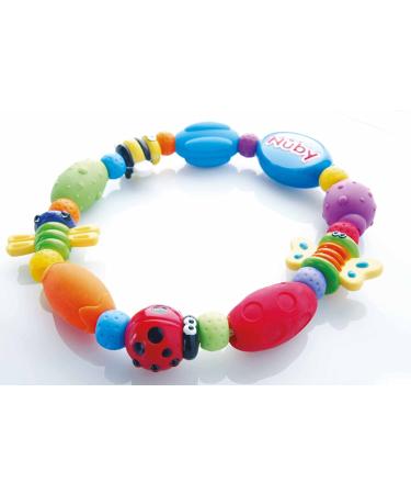 Nuby Bug-a-Loop Teether for 3+ Months - Safe & Soothing Baby Teether - Buy Online on SooperMarket.com