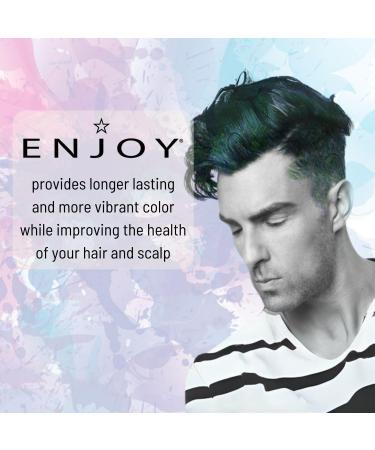 Enjoy Fiber 2.1 Oz - All Hair Types Styling Cream | Firm Flexible Hold | Color Safe & Water-Based - Buy Online on SooperMarket.com