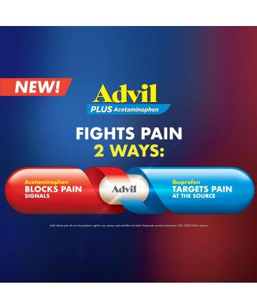 Advil Plus Acetaminophen 36 tablets - Buy Online on SooperMarket.com