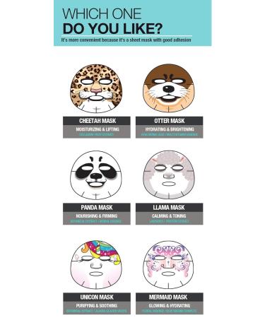Shop Otter Character Masks 6-Pack | Fun & Unique Costume Accessories - International Shipping Available - Buy Online on SooperMarket.com