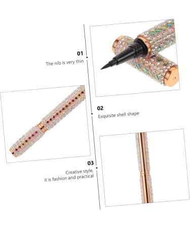 CANIGHT 1pc Eyeliner Eyelash Glue Liner Pen Liquid Liner Cosmetic Pencil Adhesive Pen for Eyelashes Plastic - Buy Online on SooperMarket.com