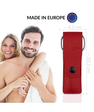 Buy marQus 3-Piece Travel Manicure Set - Solingen Nail Care Kit with Nail Scissors & File - Red - Buy Online on SooperMarket.com