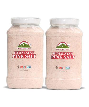 Himalayan Chef Salt, Fine, 5 lb, 2 Count 5 Pound (Pack of 2)