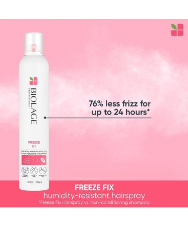 Biolage Freeze Fix Hair Spray | Anti-Humidity Firm Hold for All Hair Types | 10 Oz - Buy Online on SooperMarket.com