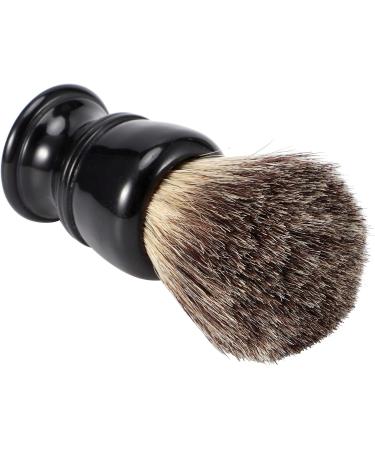 Portable Resin Base Shaving Brush | Perfect for Shaving Foam & Beard Care - Buy Online on SooperMarket.com