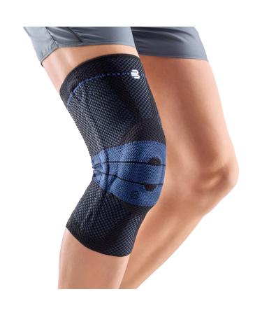 Bauer enemy Kniebandage Genuzrain Comfort Unisex To relieve stabilize and activation after injury surgery or chronic such as gonarthrosis (joint wear) or arthritis black size: 3c without silicone edge