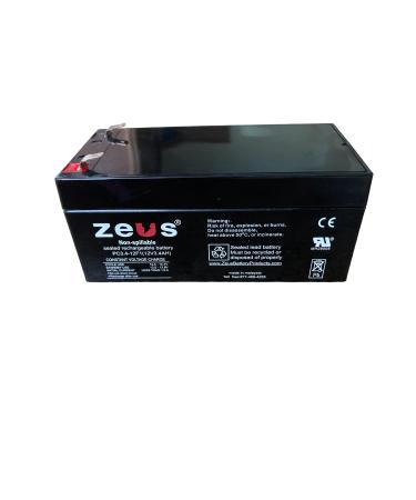 Zeus PC3.4-12F1 12V Sealed Rechargeable Battery