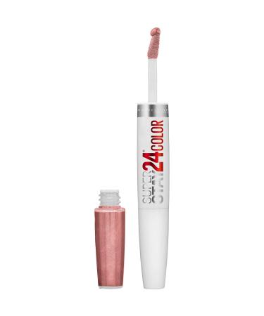 Maybelline Super Stay 24  2-Step Liquid Lipstick Makeup  Long Lasting Highly Pigmented Color with Moisturizing Balm  Timeless Toffee  Nude Brown  1 Count 150 TIMELESS TOFFEE 1 Count (Pack of 1)