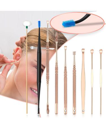 Stainless Steel Ear Wax Removal Tool Set - Innovative Ear Cleaning Kit - Buy Online on SooperMarket.com