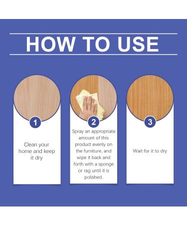 2024 New Natural Micro-Molecularized Beeswax Bees Wax Furniture Polish and Cleaner Wood Cleaner and Polish Furniture Beeswax Spray for Furniture Care Polishing (1pcs) - Buy Online on SooperMarket.com