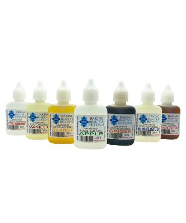 Baking Beauty and Beyond Concentrated Food Flavouring Oil - Dozen of Professional Quality Food Grade Flavouring Oil for Candy Making Baking Cooking Lip Balm and Lip Gloss - Biscoff (30ml)