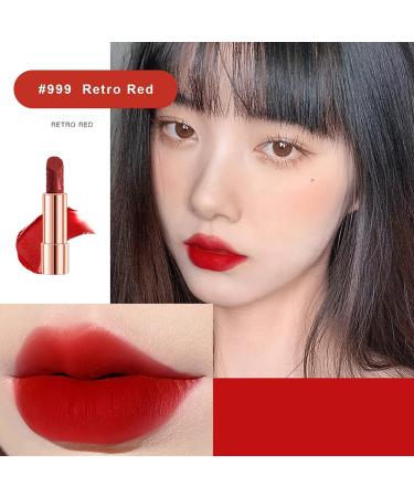 Satin Matte Waterproof Lipstick Set | Erinde 3Pcs Laser Lipstick | Long Lasting & Moisturizing | Valentine's Day Gift - Buy Online on SooperMarket.com