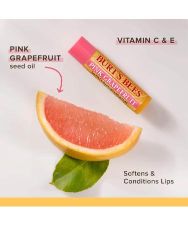 Burt s Bees 100% Natural Moisturizing Lip Balm Pink Grapefruit - 1 Tubes - Buy Online on SooperMarket.com