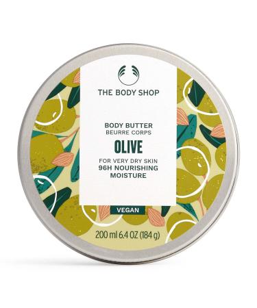 The Body Shop Olive Body Butter   Nourishing & Moisturizing Skincare for Very Dry Skin   Vegan   6.75 oz 6.4 Ounce (Pack of 1)