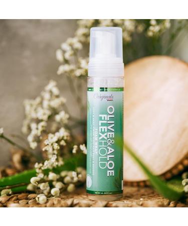 Originals by Africa's Best Olive Oil Foam Wrap Lotion 6.5oz - Natural Conditioning, Alcohol-Free, Flexible Hold - Moisturizes and Strengthens Hair - Buy Online on SooperMarket.com