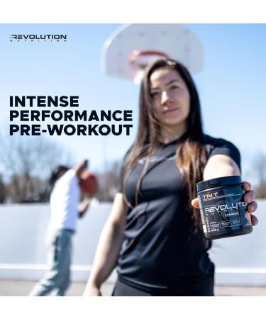Revolution Nutrition TNT Pre-Workout Powder Pumps & Strength Extreme Intensity Hyper Concentrate Citrulline Malate 2:1 Beta Alanine Agmatine Sulfate Caffeine For Men & Women 255g 30 Servings (Candy Peach 0.56 Pound) - Buy Online on SooperMarket.com