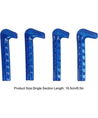 Kadimendium Soft Adjustable Plastic Ice Skate Guards - Blue | Blade Covers for Home - Buy Online on SooperMarket.com